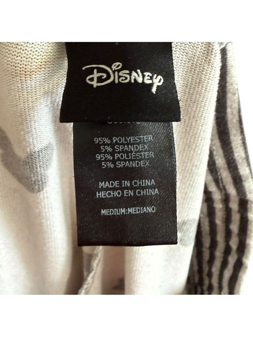 Disney Mickey Mouse Gray Jogger Lounge Pants Medium - Picture 4 of 4